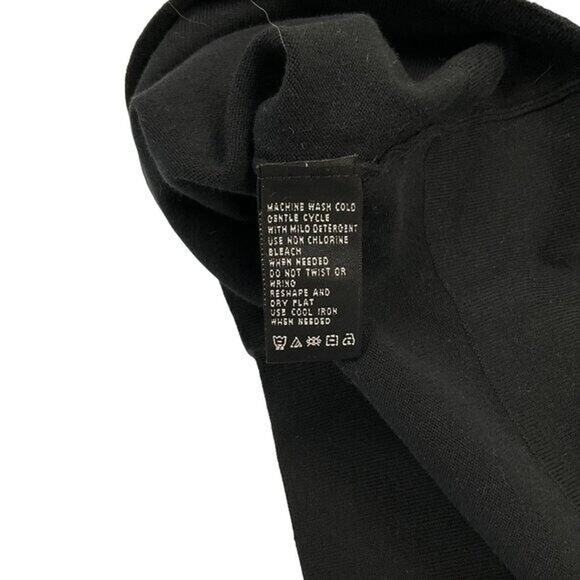 C'est City Black Cotton Blend Sleeveless Buckle Tank Top Y2k Womens L - Picture 6 of 7